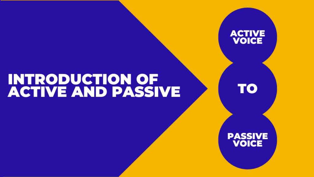 active and passive voice