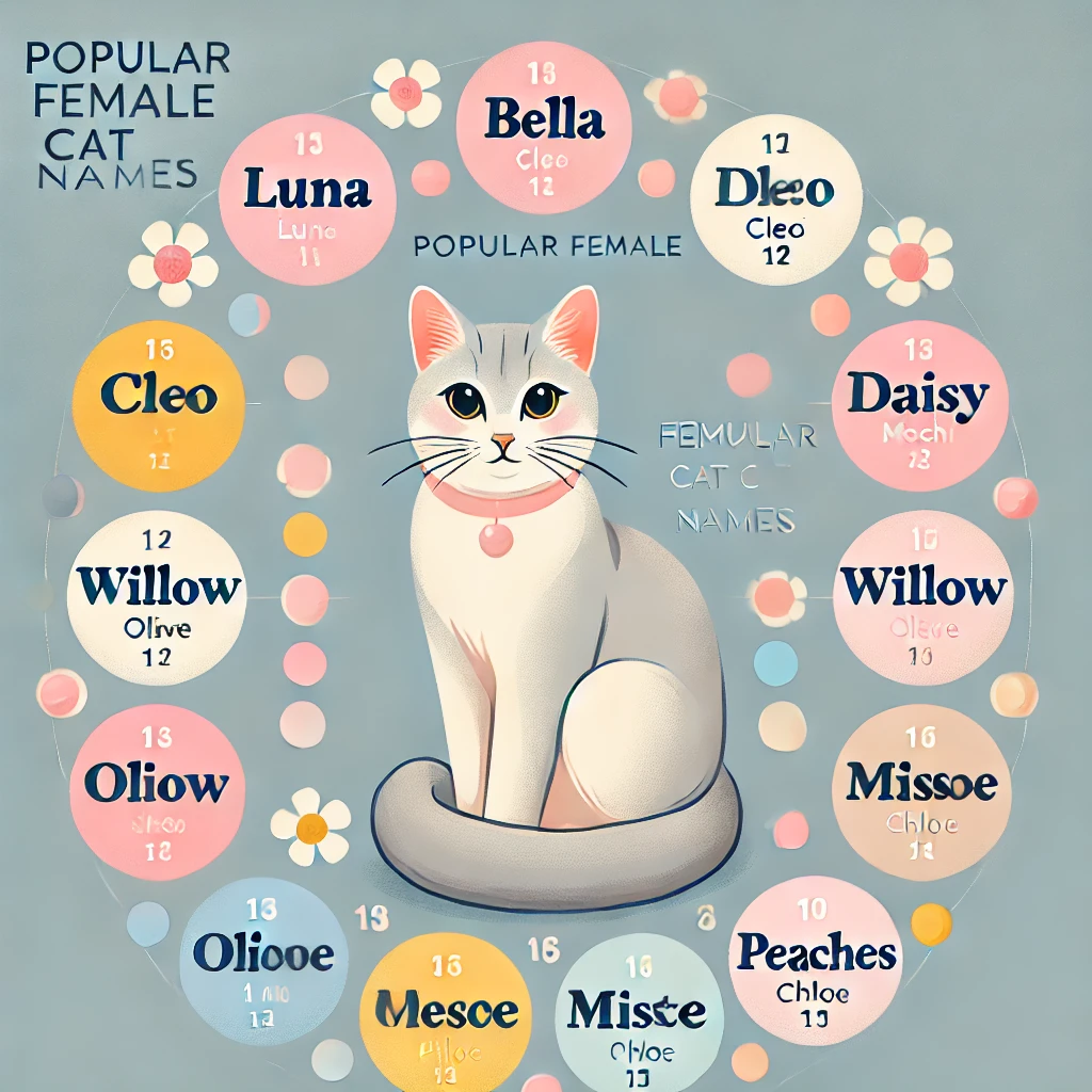 Popular Cat Names Female